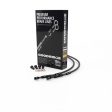 Goodridge 96-00 Yamaha TRX850 Carbon Rear SS Brake Lines w Black Fittings Online now