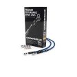 Goodridge 96-00 Yamaha TRX850 Electric Blue Front SS Brake Lines Online Sale