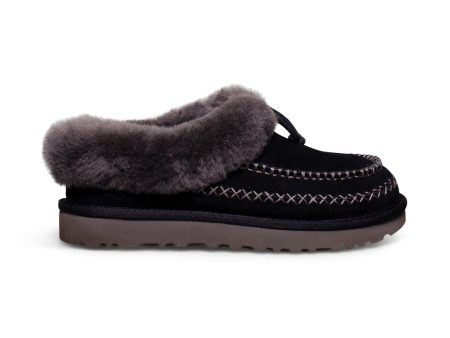 UGG Tasman Apline Black Slippers - Women s For Discount