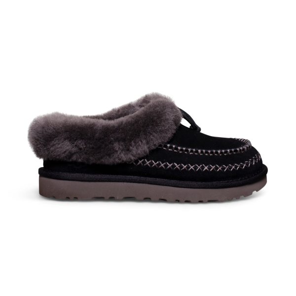 UGG Tasman Apline Black Slippers - Women s For Discount