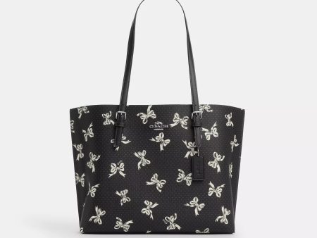 Coach Outlet Mollie Tote Bag With Bow Print Sale