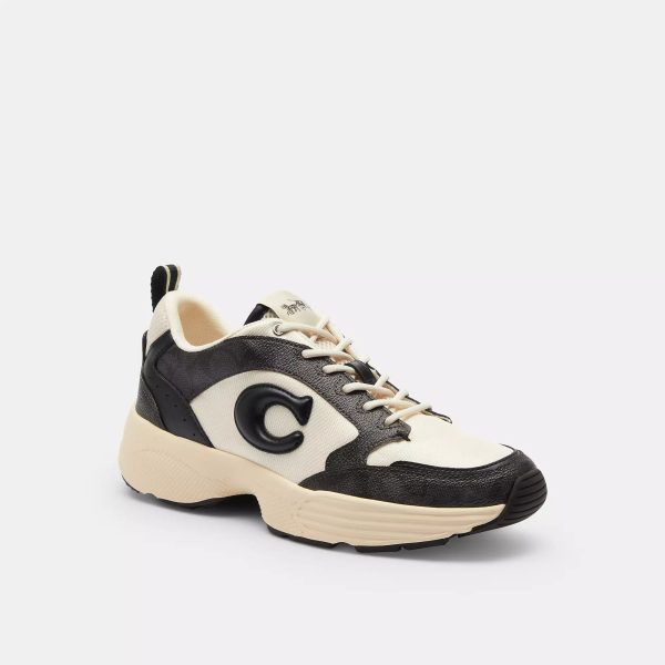 Coach Outlet Strider Sneaker In Signature Canvas For Sale