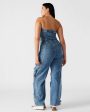 DUO DENIM JUMPSUIT Hot on Sale