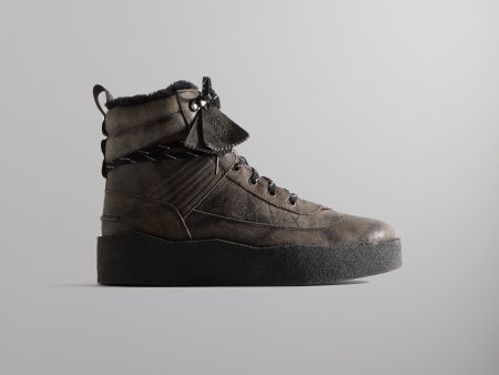 8th St by Ronnie Fieg for Clarks Originals Rushden Boot - Smoke Grey Hot on Sale