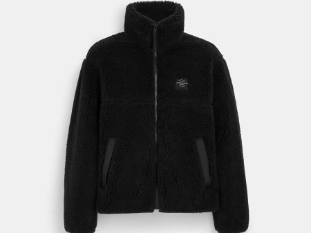 Coach Outlet Sherpa Jacket In Recycled Polyester Fashion