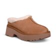 UGG New Heights Cozy Clog Chestnut Shoes - Women s on Sale