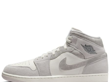 Air Jordan 1 Mid SE - Neutral Grey Smoke Grey Fashion