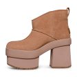 UGG New Heights Platform Mini Chestnut Boots - Women s on Sale