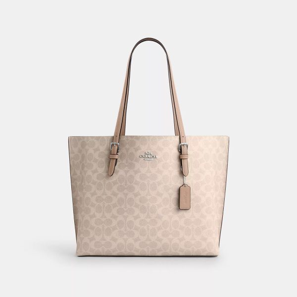 Coach Outlet Mollie Tote Bag In Signature Canvas For Discount