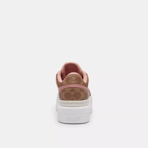 Coach Outlet Platform Sneaker In Signature Canvas Online now