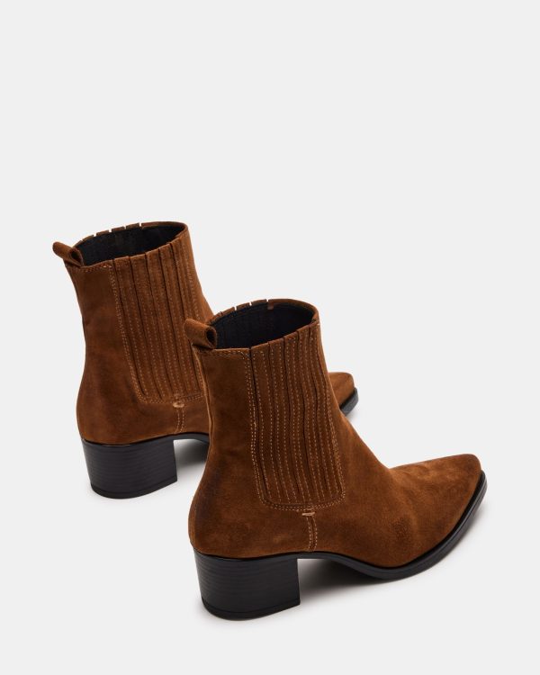 BARNES CHESTNUT SUEDE Discount