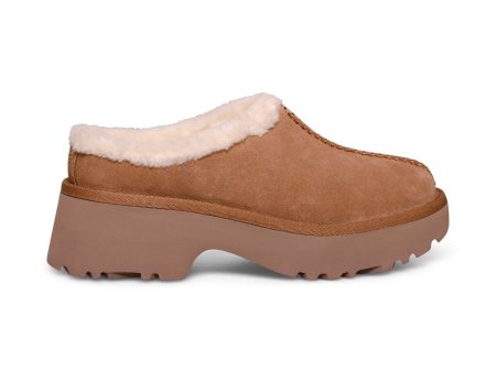 UGG New Heights Cozy Clog Chestnut Shoes - Women s on Sale