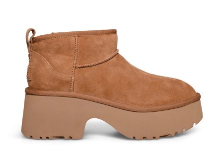 UGG Classic Ultra Mini New Heights Chestnut Boots - Women s For Sale