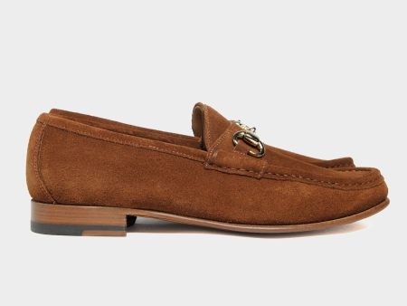 Yuketen Moc Ischia Horsebit Loafer in Snuff on Sale