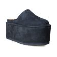 UGG X Molly Goddard Platform Navy Shoes - Women s For Cheap