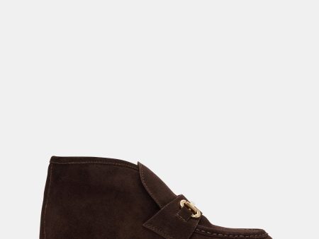 LEON CHOCOLATE BROWN SUEDE Sale