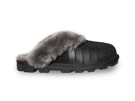 UGG Coquette Rubber Black Slippers - Women s Online Sale