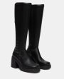 BERKLEIGH BLACK WIDE CALF Online