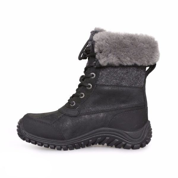 UGG Adirondack II Wool Black Boots Supply