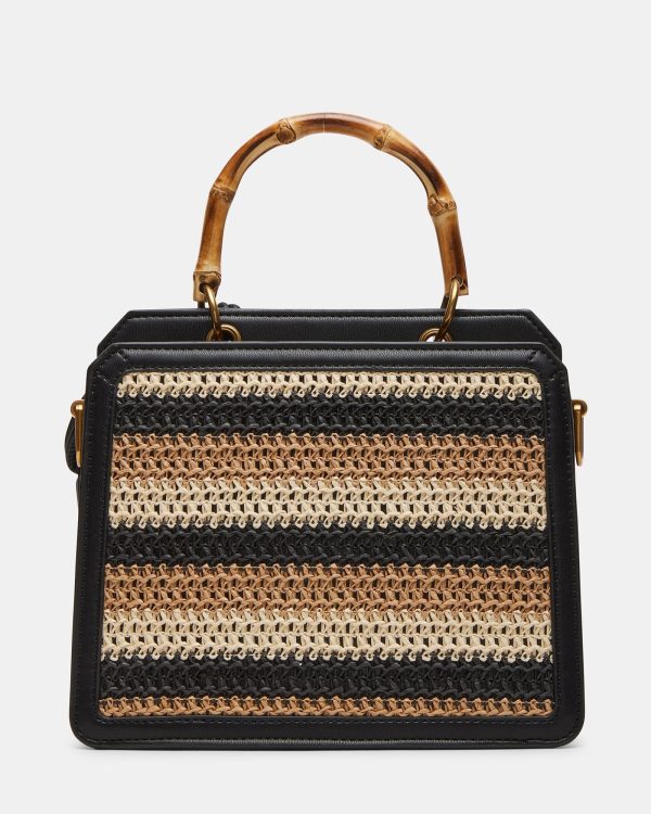 EVELYN BEACHY BAG BLACK TAN For Discount