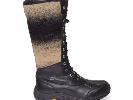 UGG Adirondack Tall Cold Weather Black Boots Supply