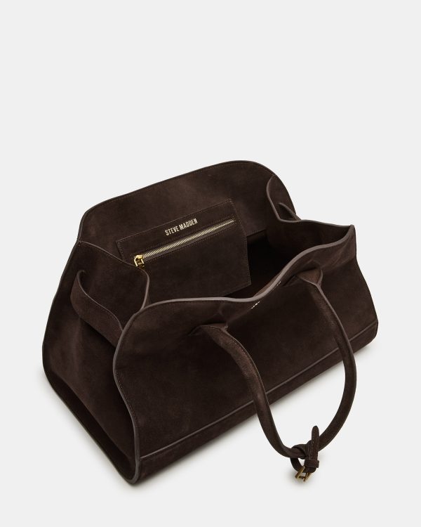 HEIDEE BAG BROWN SUEDE on Sale