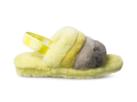 UGG Fluff Yeah Slide Sulfur Multi Slippers - Women s Online