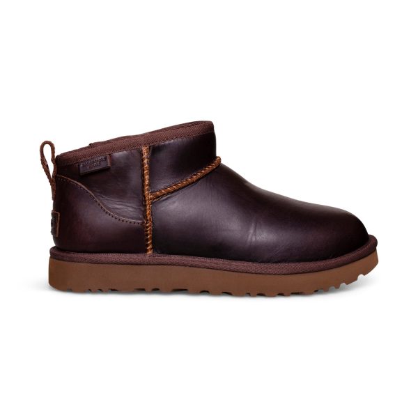 UGG Classic Ultra Mini Leather Regen Ironwood Boots - Men s Fashion