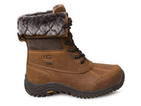 UGG Adirondack II Luxe Quilt Friar Brown Boots - Women s Sale