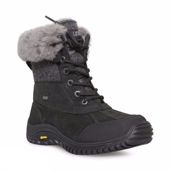 UGG Adirondack II Wool Black Boots Supply