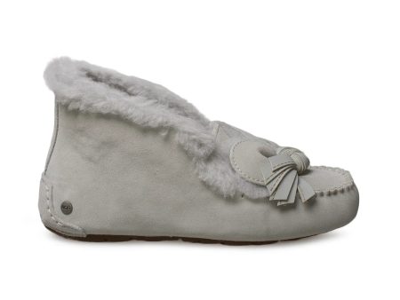 UGG Alena CNY China New Year Grey Violet Slippers - Women s For Cheap