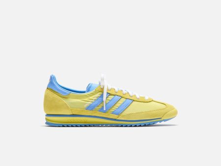 adidas x Sporty & Rich SL 72 - Light Yellow   Real Blue   Cloud White For Sale