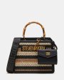 EVELYN BEACHY BAG BLACK TAN For Discount