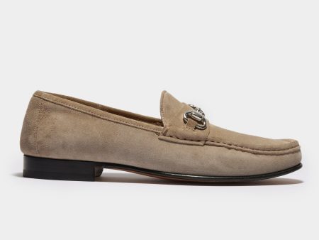 Yuketen Moc Ischia Horsebit Loafer in Suede For Sale