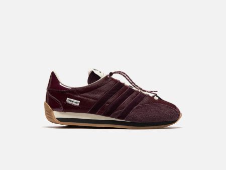 adidas x SFTM Country OG - Maroon   Core Black   Cream White Hot on Sale