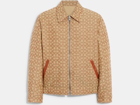 Coach Outlet Heritage Reversible Jacket For Cheap