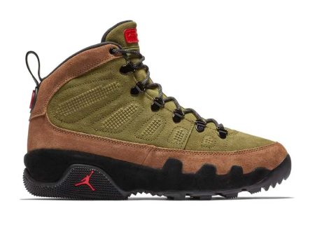 Air Jordan 9 Retro NRG Boot Military Brown Fashion