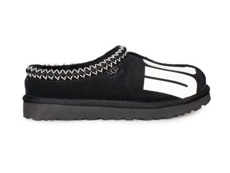 UGG Tasman Chopd Black Slippers - Women s Discount