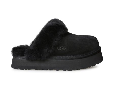 UGG Disquette Black Slippers - Women s Online