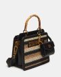 EVELYN BEACHY BAG BLACK TAN For Discount