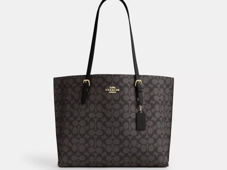 Coach Outlet Mollie Tote Bag In Signature Canvas For Discount