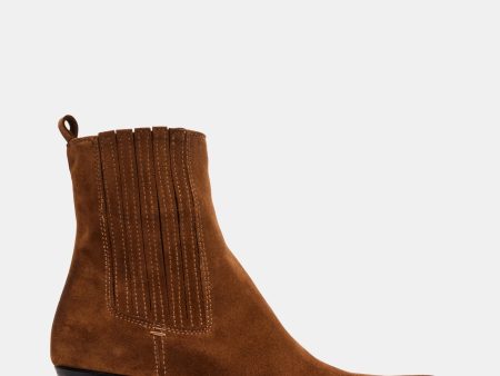 BARNES CHESTNUT SUEDE Discount