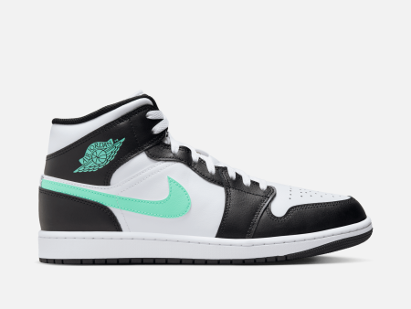 Air Jordan 1 Mid Green Glow Discount