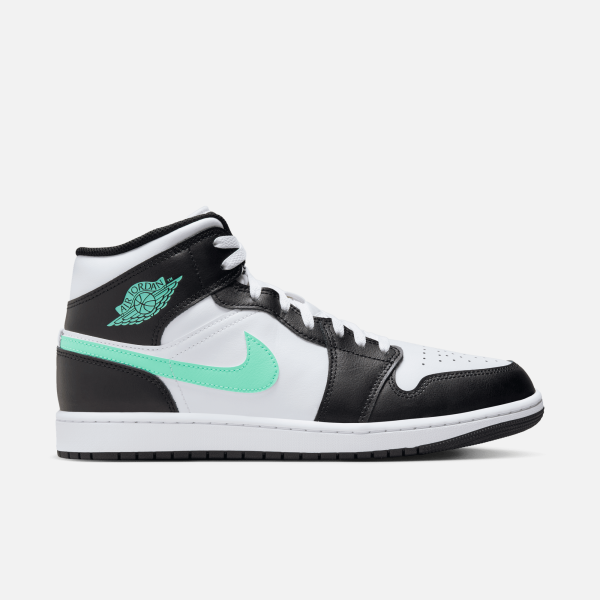 Air Jordan 1 Mid Green Glow Discount