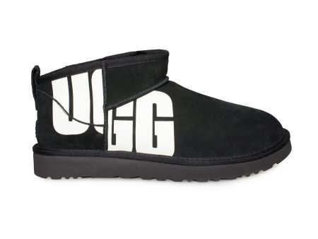 UGG Ultra Mini Chopd Black Boots - Women s Online