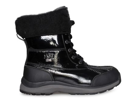 UGG Adirondack III Patent Leather Black Boots - Women s Supply