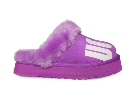 UGG Disquette Chopd Purple Sky Slippers - Women s Hot on Sale