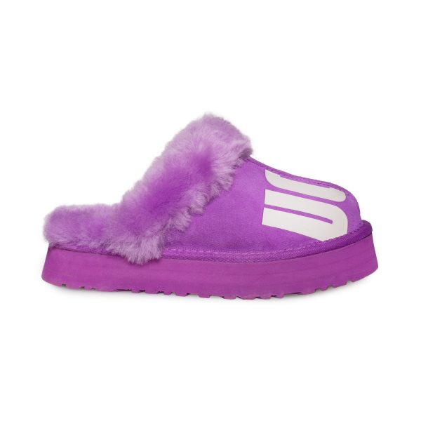 UGG Disquette Chopd Purple Sky Slippers - Women s Hot on Sale