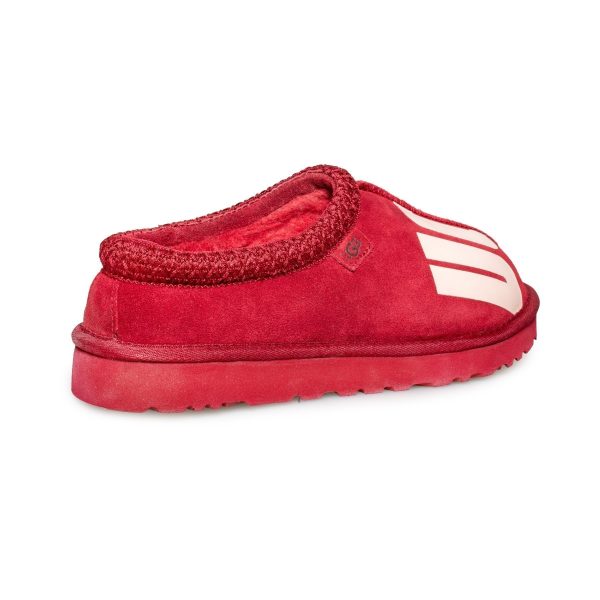 UGG Tasman Chopd Rich Red Slippers - Men s Cheap