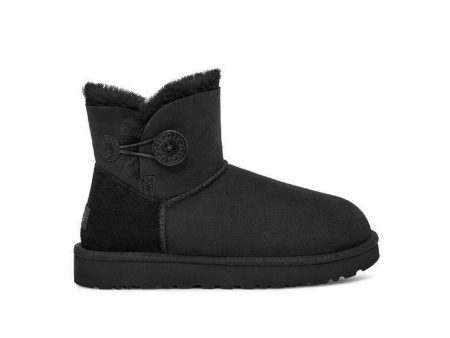 UGG Mini Bailey Button II (Black) Cheap